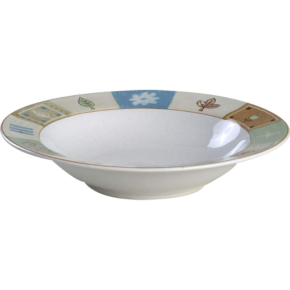 Country Quilt Rim Soup Bowl by Mikasa-1