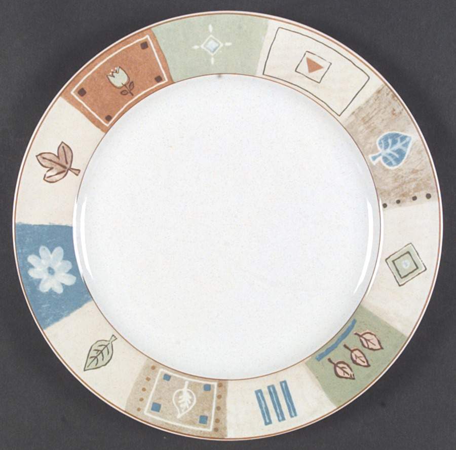 Country Quilt Dinner Plate by Mikasa-1