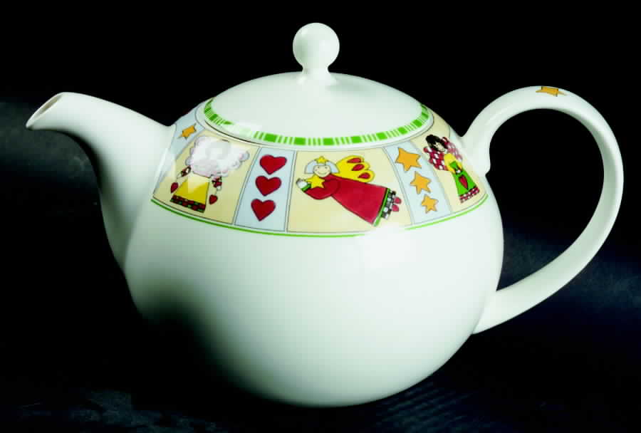 Angelica Teapot & Lid by Mikasa-1