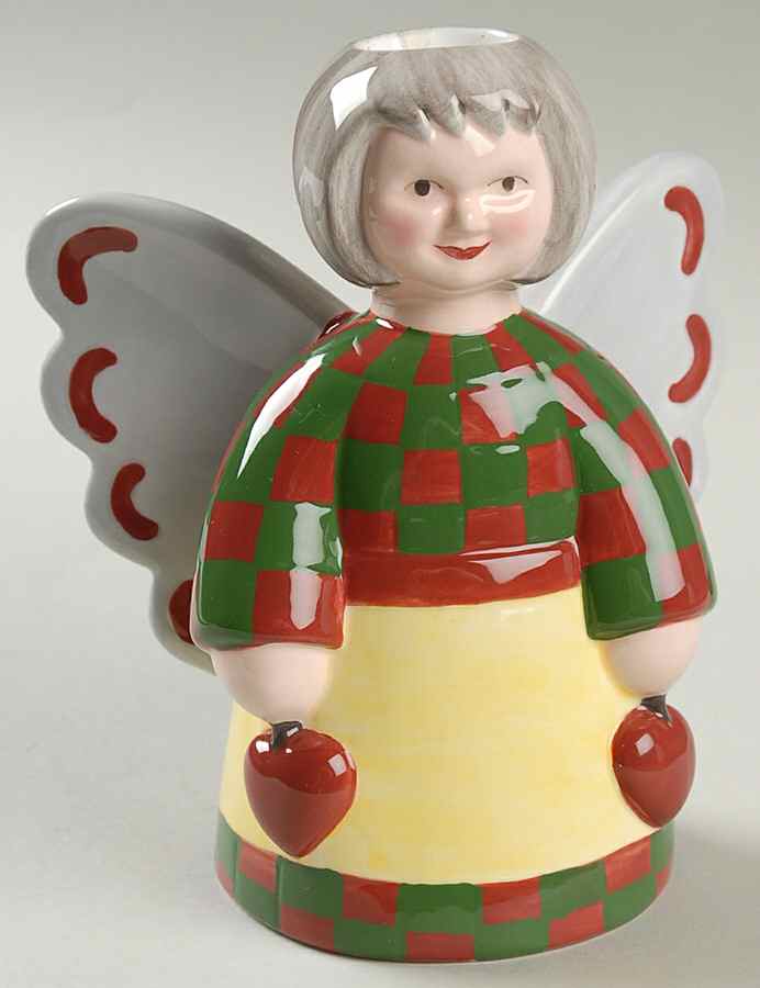 Angelica Figural Candlestick by Mikasa-1