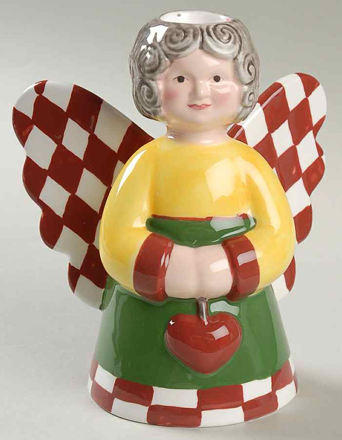 Angelica Figural Candlestick by Mikasa-1