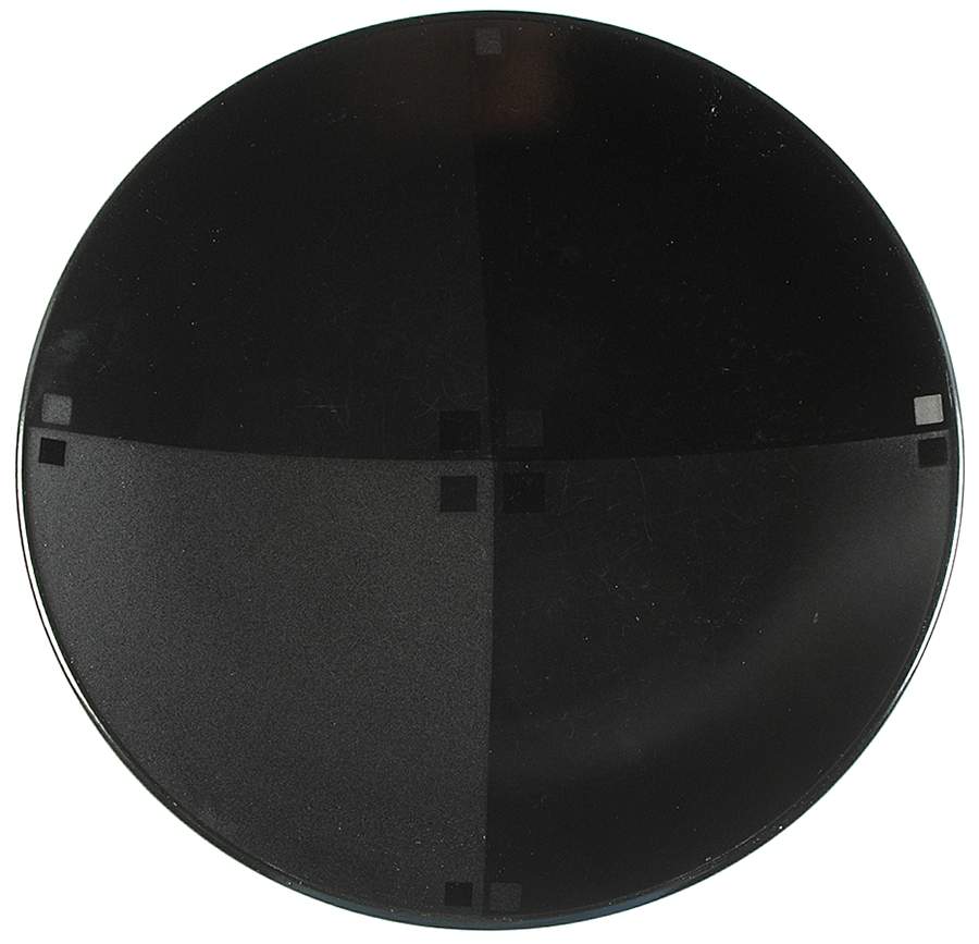 Synergy Black Dinner Plate by Mikasa-1