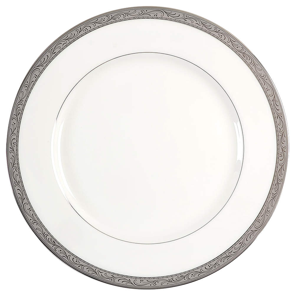 Crown Jewel Platinum Dinner Plate by Mikasa-1