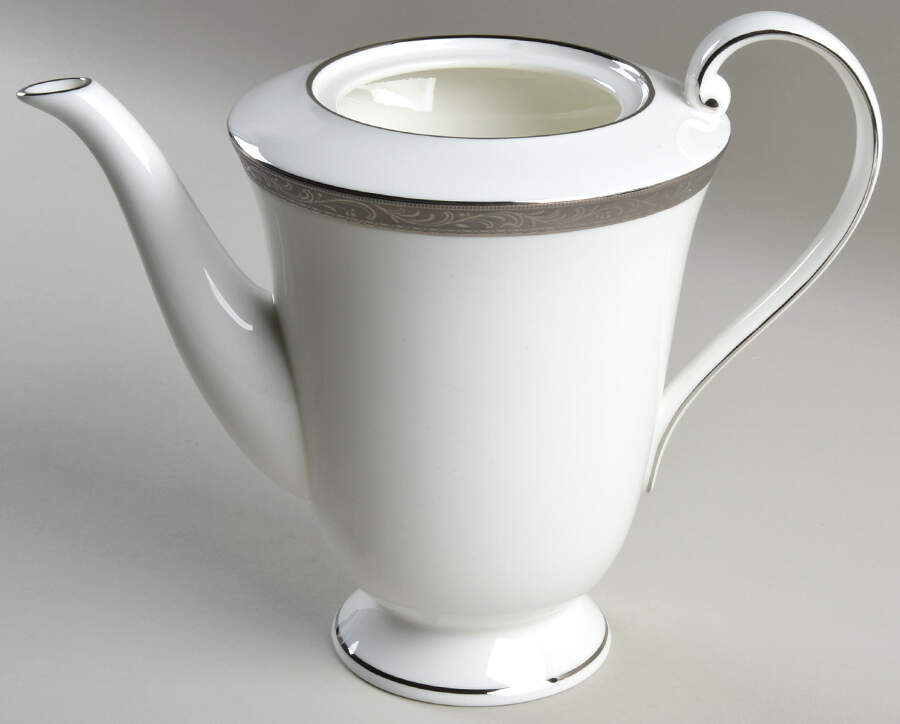 Crown Jewel Platinum Coffee Pot No Lid by Mikasa-1