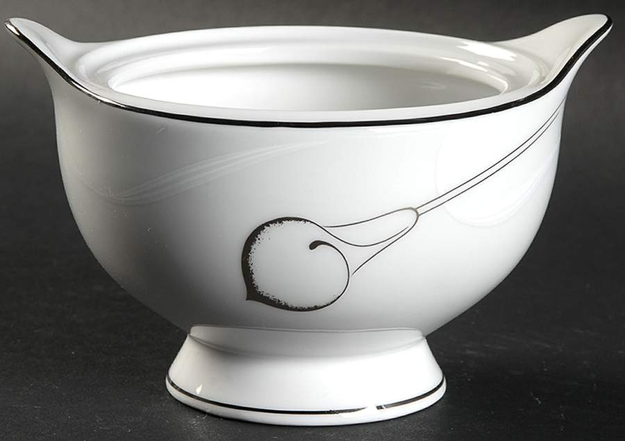 Candlelight Silver Sugar Bowl No Lid by Mikasa-1