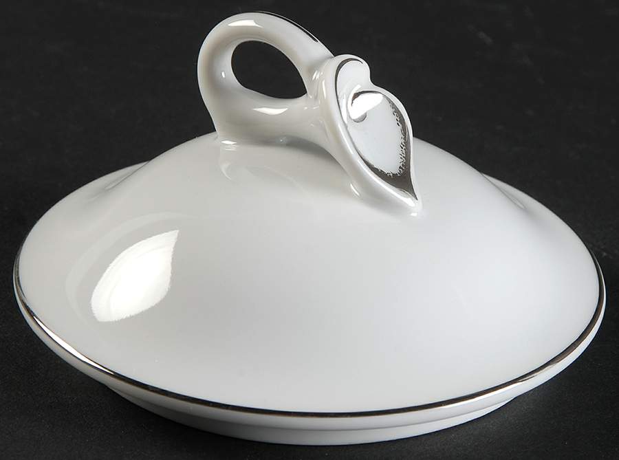 Candlelight Silver Lid for Sugar Bowl by Mikasa-1
