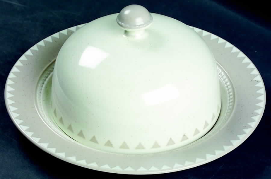 Ventura Round Covered Butter by Mikasa-1