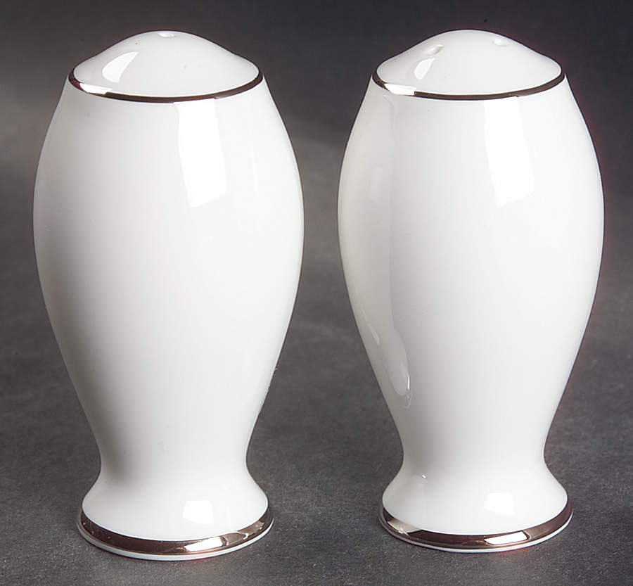 Cameo Platinum Salt & Pepper Set by Mikasa-1