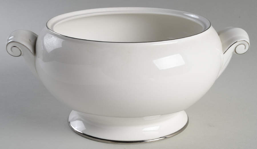 Cameo Platinum 3 Quart Round Casserole No Lid by Mikasa-1