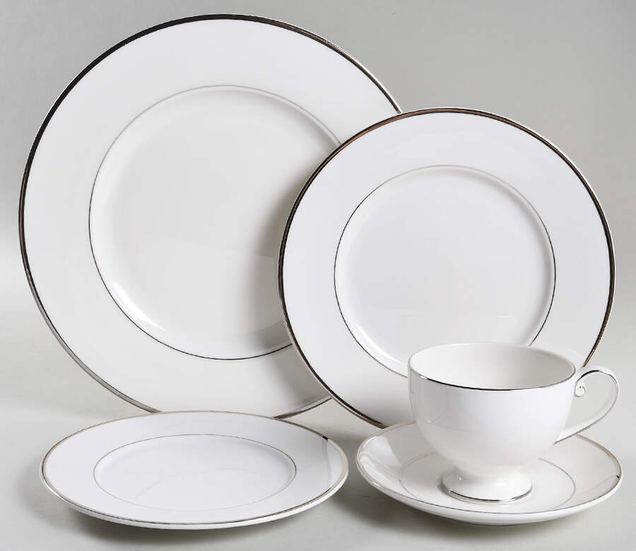 Cameo Platinum 40 Piece Estate Set by Mikasa-1