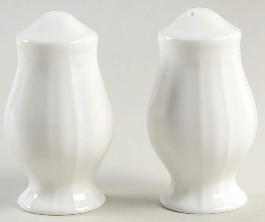 Antique White (Not Bone) Salt & Pepper Set by Mikasa-1
