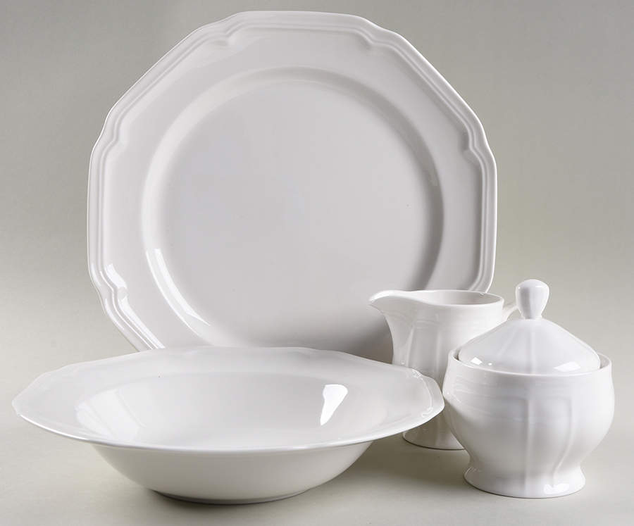 Antique White (Not Bone) 5 Piece Hostess Set by Mikasa-1