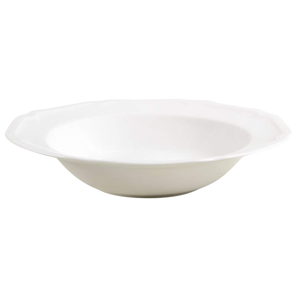 Antique White (Not Bone) 10" Round Vegetable Bowl by Mikasa-1