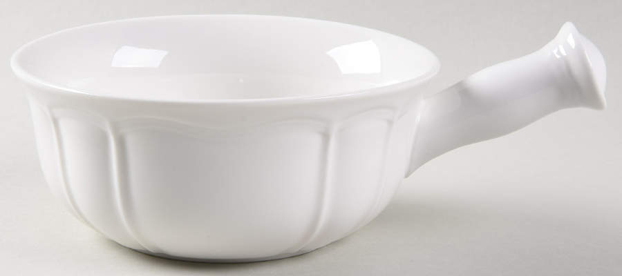 Antique White (Not Bone) Open Onion Soup by Mikasa-1