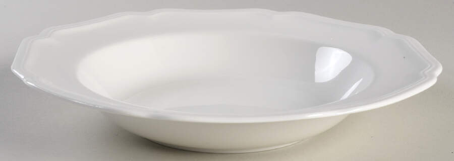 Antique White (Not Bone) 9" Individual Pasta Bowl by Mikasa-1