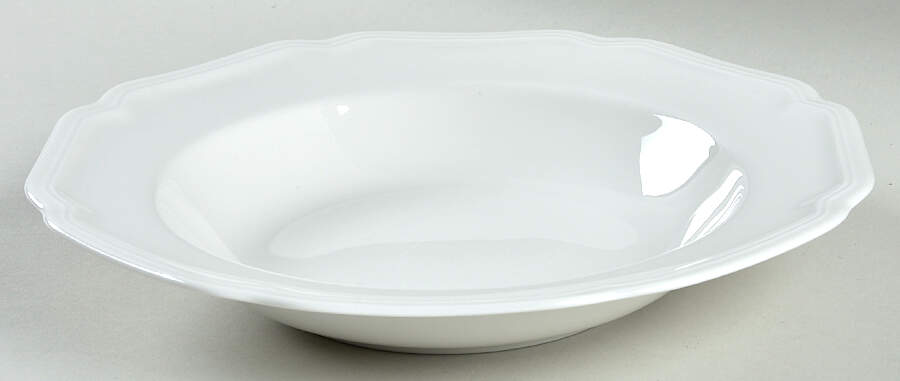 Antique White (Not Bone) Large Rim Soup Bowl by Mikasa-1