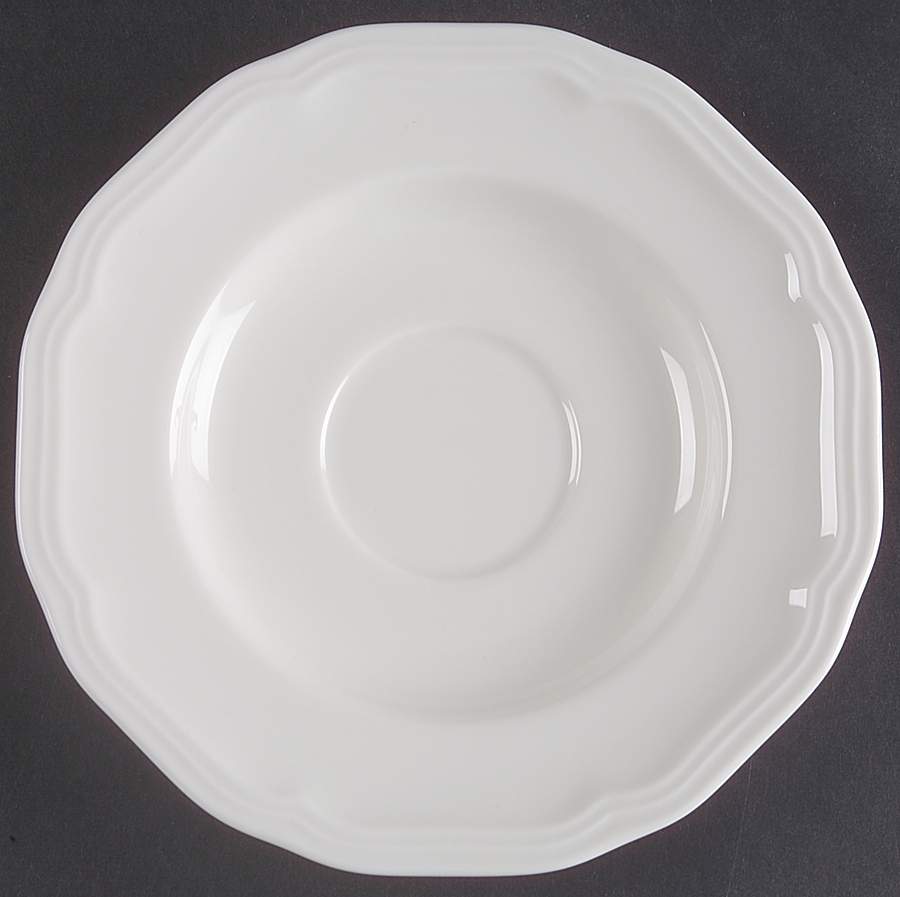 Antique White (Not Bone) Saucer by Mikasa-1