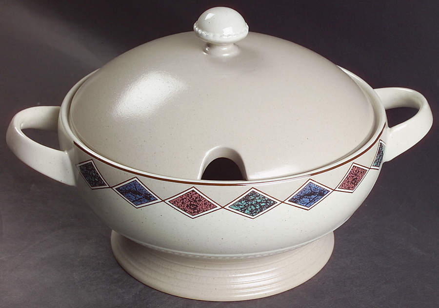Terrazzo 2 Qt Round Covered Casserole by Mikasa-1