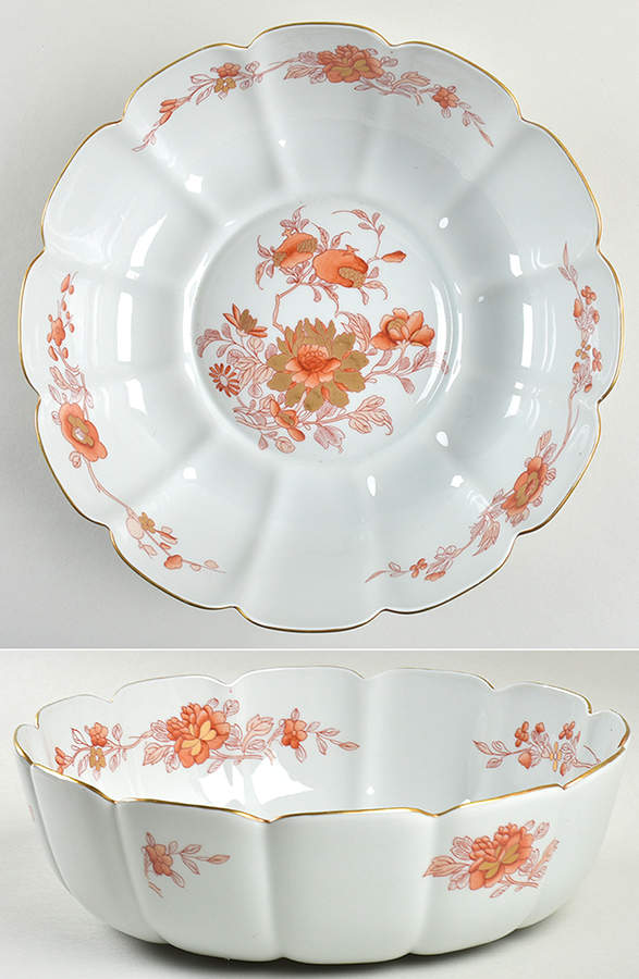 Iris 9" Scalloped Bowl by Mottahedeh-1