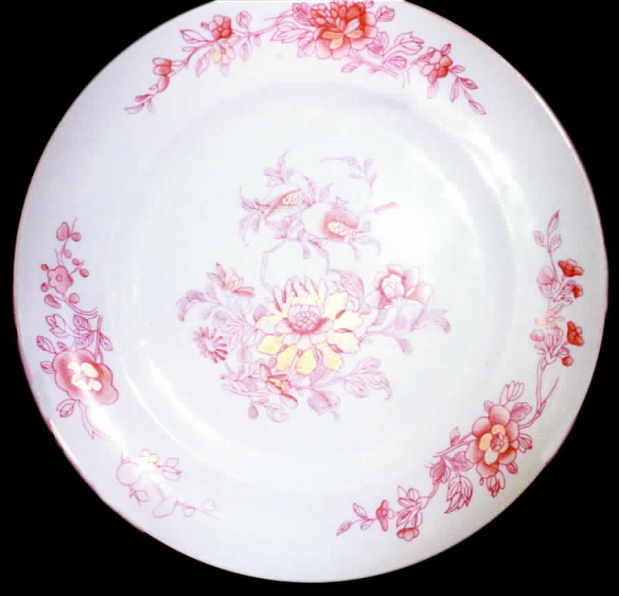 Iris Dinner Plate by Mottahedeh-1