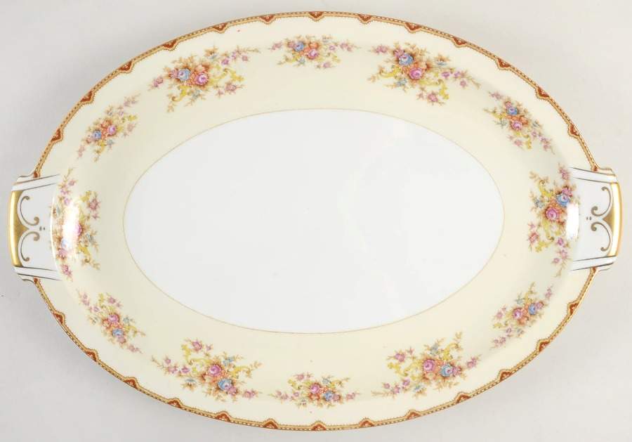 MEI647 17" Oval Serving Platter by Meito-1