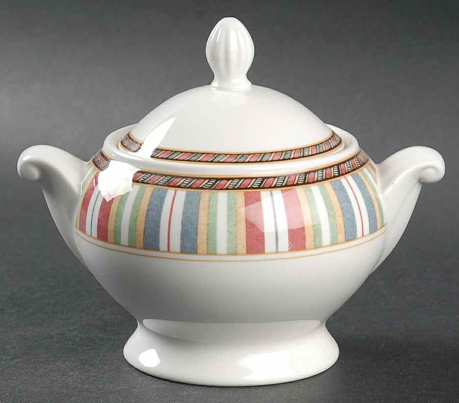 Fashion Tones Sugar Bowl & Lid by Mikasa-1