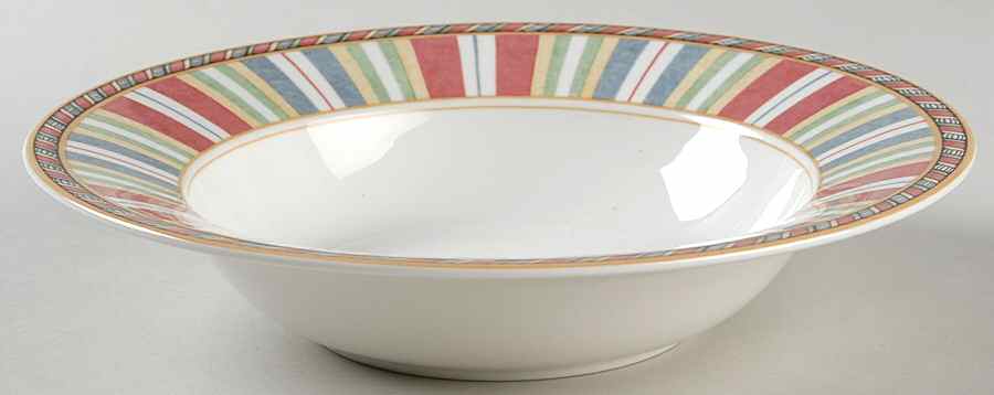 Fashion Tones Rim Soup Bowl by Mikasa-1
