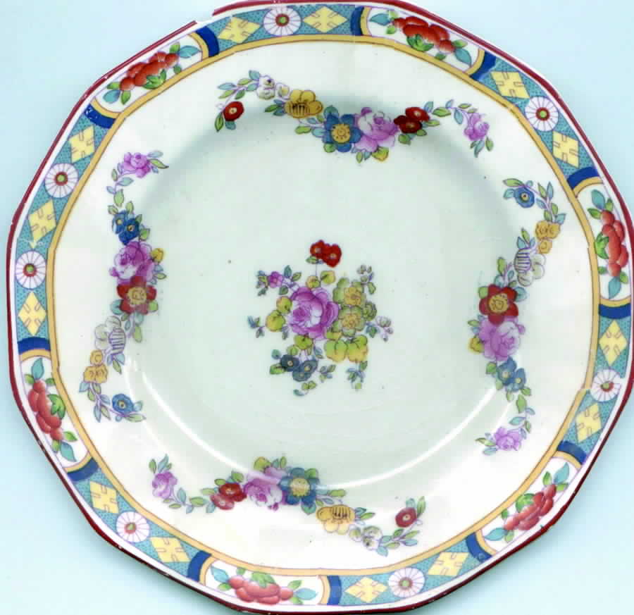 Coronation Bread & Butter Plate by Myott Staffordshire-1