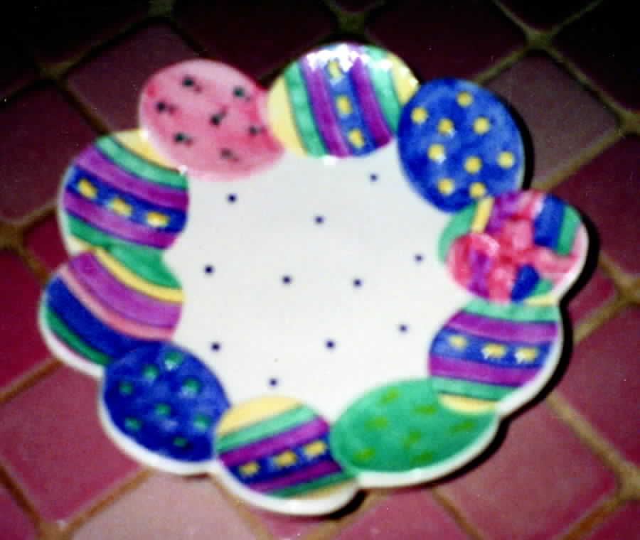 Easter Parade Salad Plate by Mervyn's-1