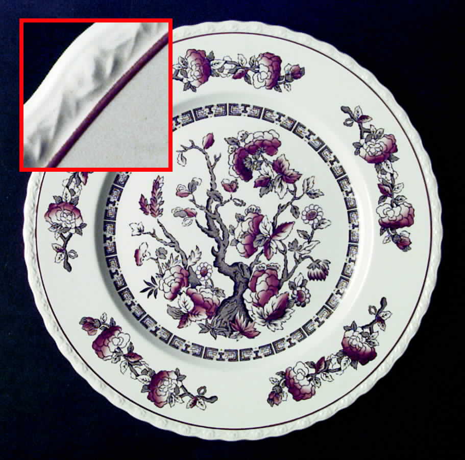 Dynasty (Rope Edge) Dinner Plate by Myott Staffordshire-1