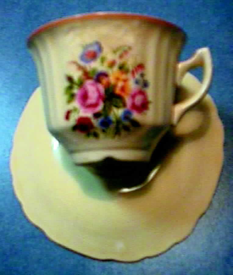 4659 Footed Cup & Saucer Set by Myott Staffordshire-1