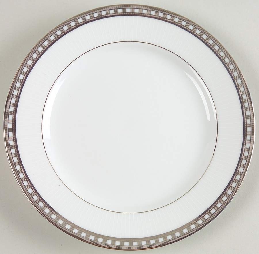Platinum Symmetry Bread & Butter Plate by Mikasa-1