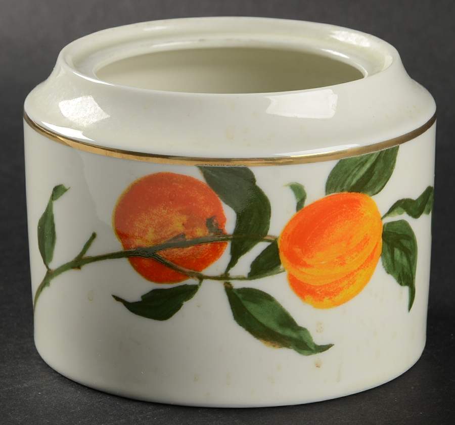 Regal Pomme Sugar Bowl No Lid by Mikasa-1
