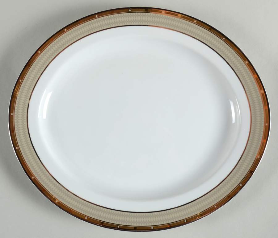 Cambridge 13" Oval Serving Platter by Mikasa-1