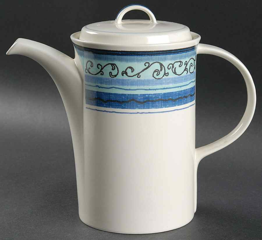 Blue Ridge Coffee Pot & Lid by Mikasa-1