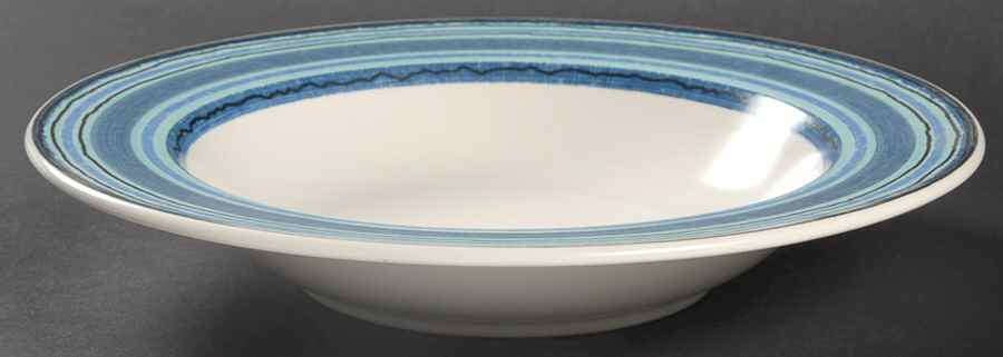 Blue Ridge Rim Soup Bowl by Mikasa-1