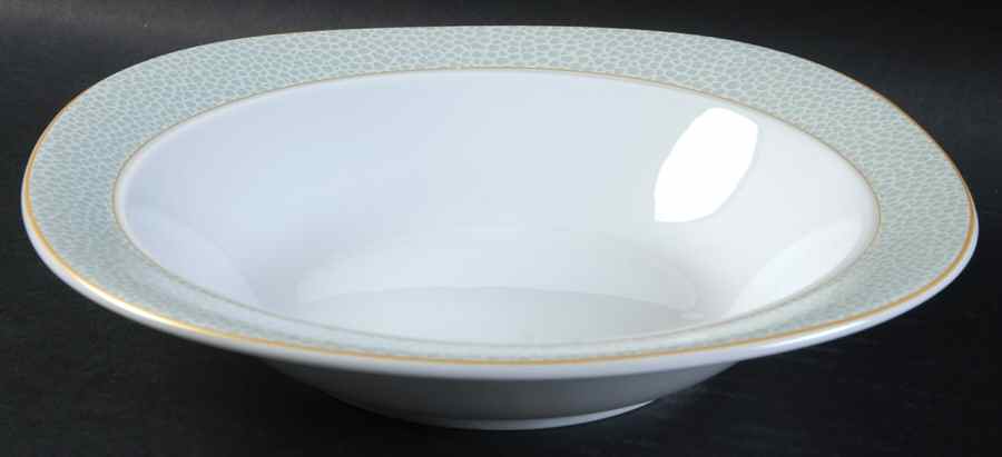 Chiffon Celadon Rim Soup Bowl by Mikasa-1