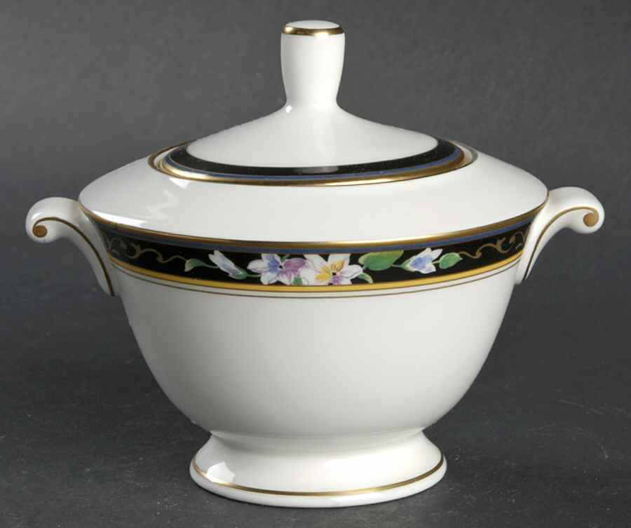 Bentley Sugar Bowl & Lid by Mikasa-1