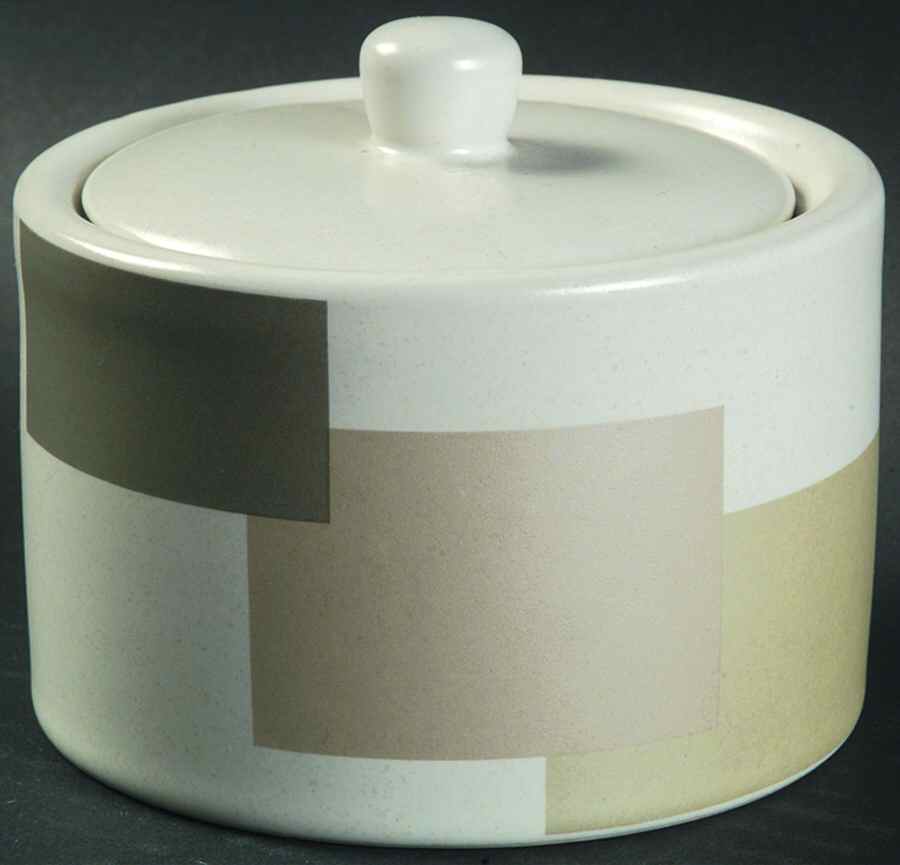 Interlude Sugar Bowl & Lid by Mikasa-1
