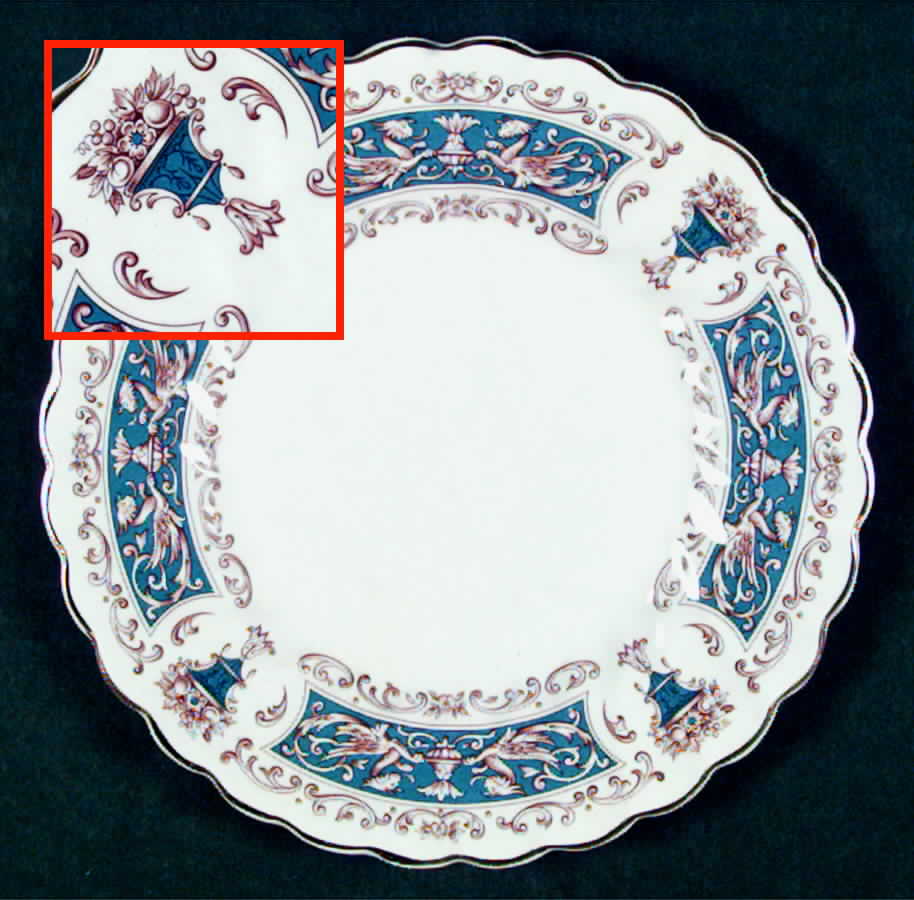 Rialto Blue Bread & Butter Plate by Myott Staffordshire-1
