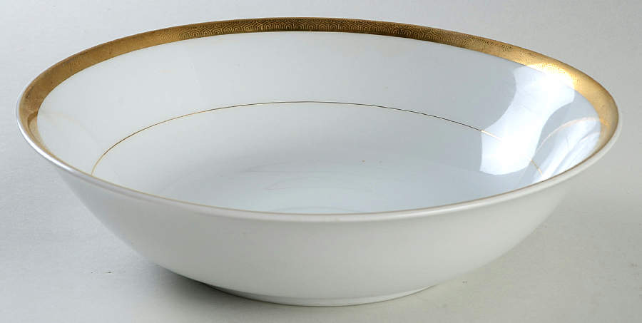 Imperator 9" Round Vegetable Bowl by Mt Hira-1