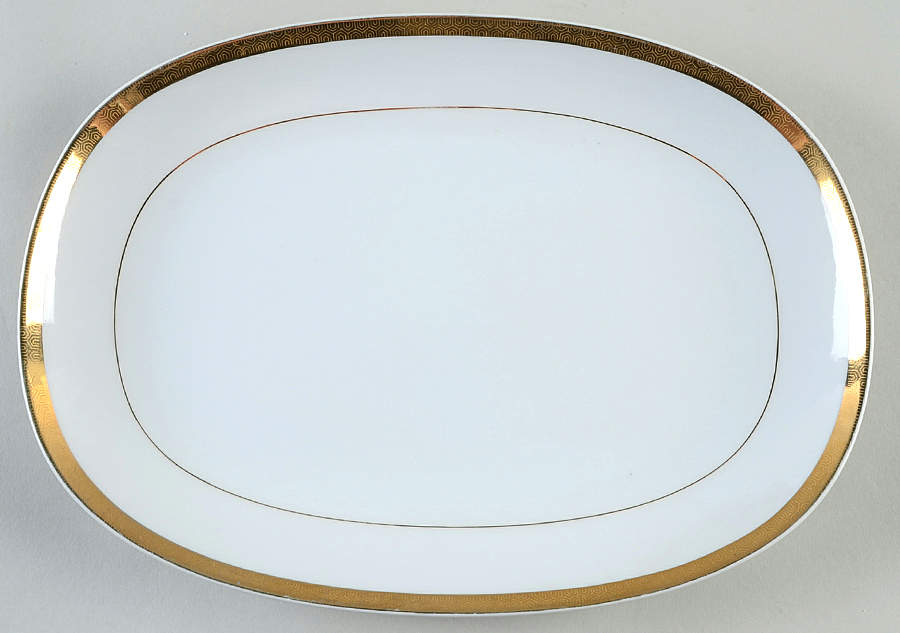 Imperator 11" Oval Serving Platter by Mt Hira-1