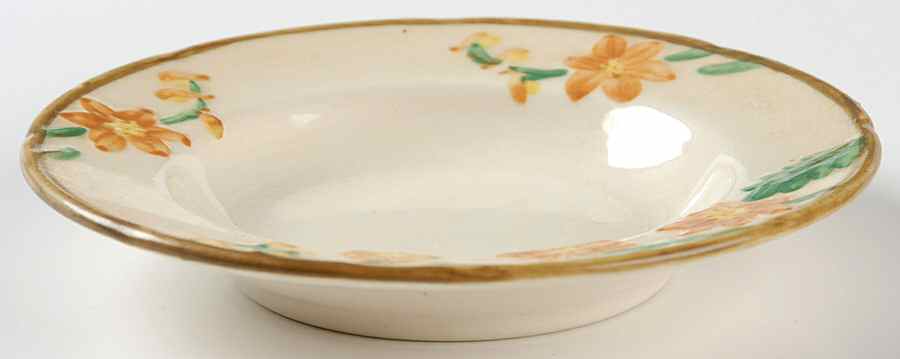Delphinium Orange Fruit/Dessert (Sauce) Bowl by Metlox - Poppytrail - Vernon-1