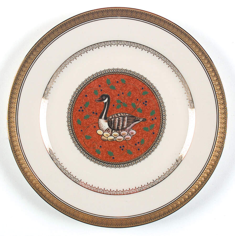 Twelve Days of Christmas Gold Luncheon Plate by Mikasa-1