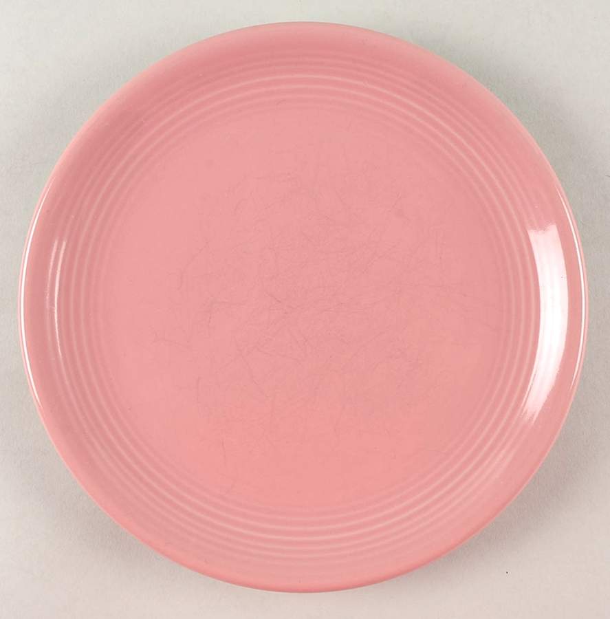 Color Connection Pink Salad Plate by Montgomery Ward-1