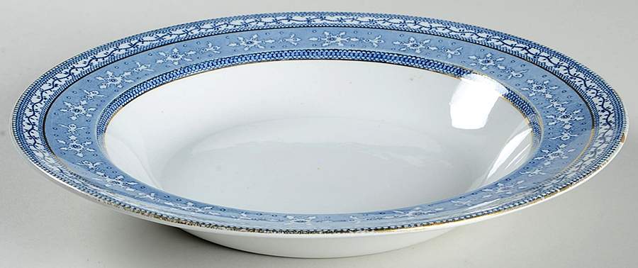 Maltese Large Rim Soup Bowl by C T Maling & Sons-1