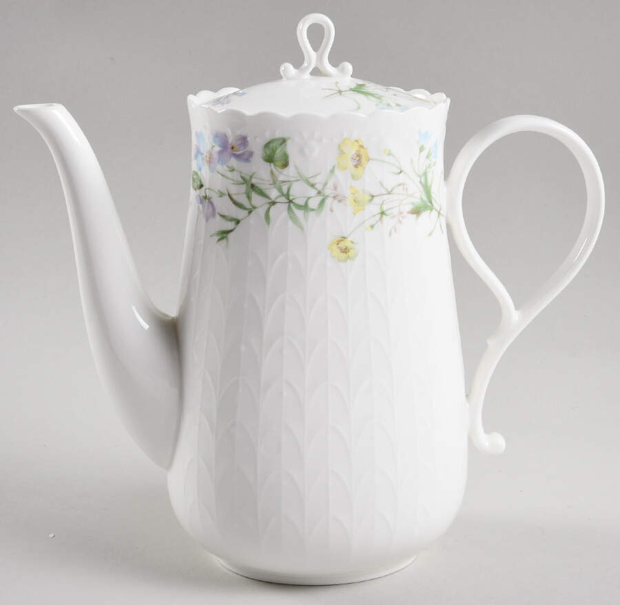 Belle Fleur Coffee Pot & Lid by Mikasa-1