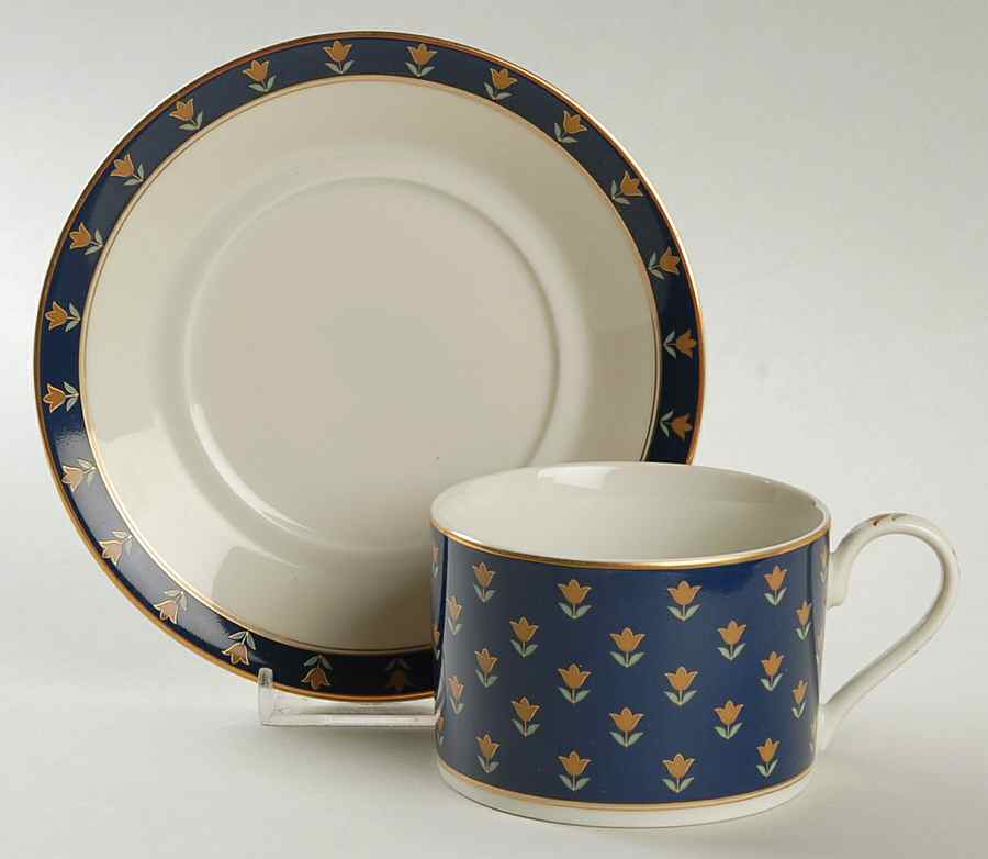 Carnaby Flat Cup & Saucer Set by Mikasa-1