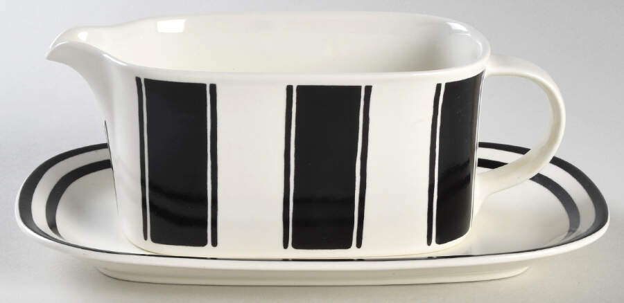Madison Avenue Gravy Boat & Underplate (Relish/Butter) by Mikasa-1