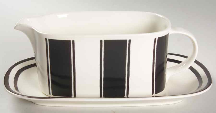 Madison Avenue Gravy Boat & Underplate by Mikasa-1